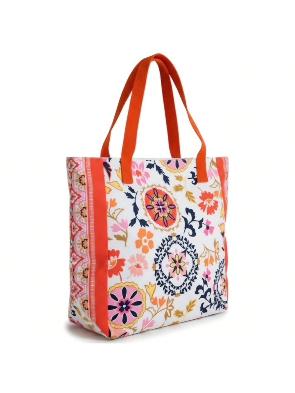 Ramy Brook Maya Floral Tote Colorful Beach Bag